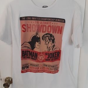 Batman & The Joker Officially Licensed DC Merchandise T-Shirt Ultimate Showdown